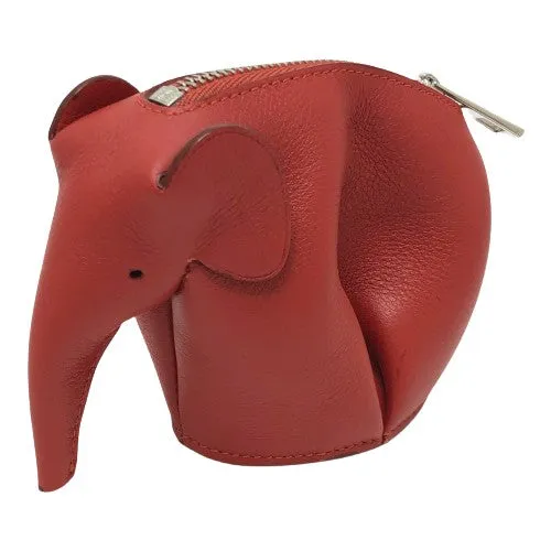 LOEWE Shoulder Bag leather pink animal collection mini Women Used