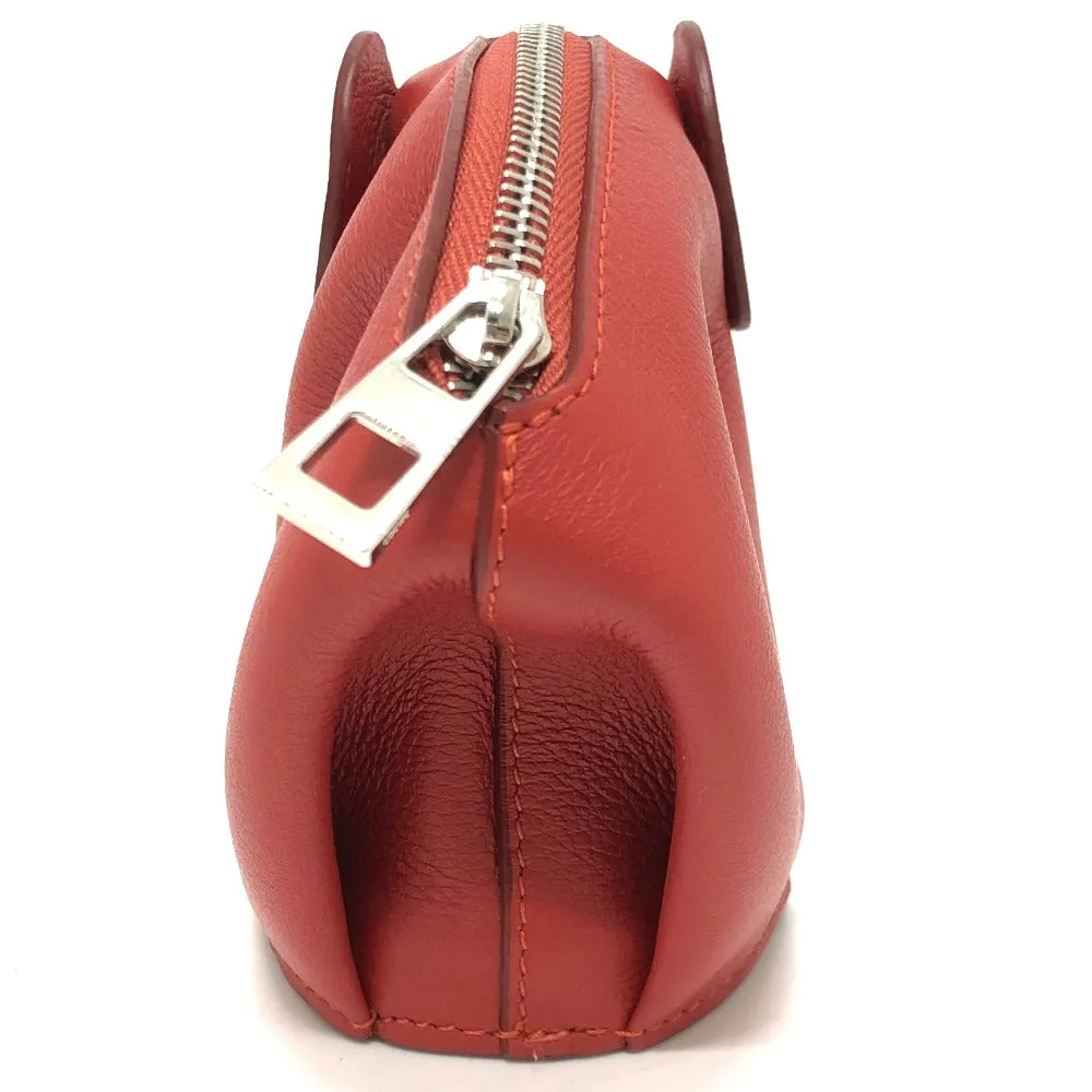 LOEWE Shoulder Bag leather pink animal collection mini Women Used