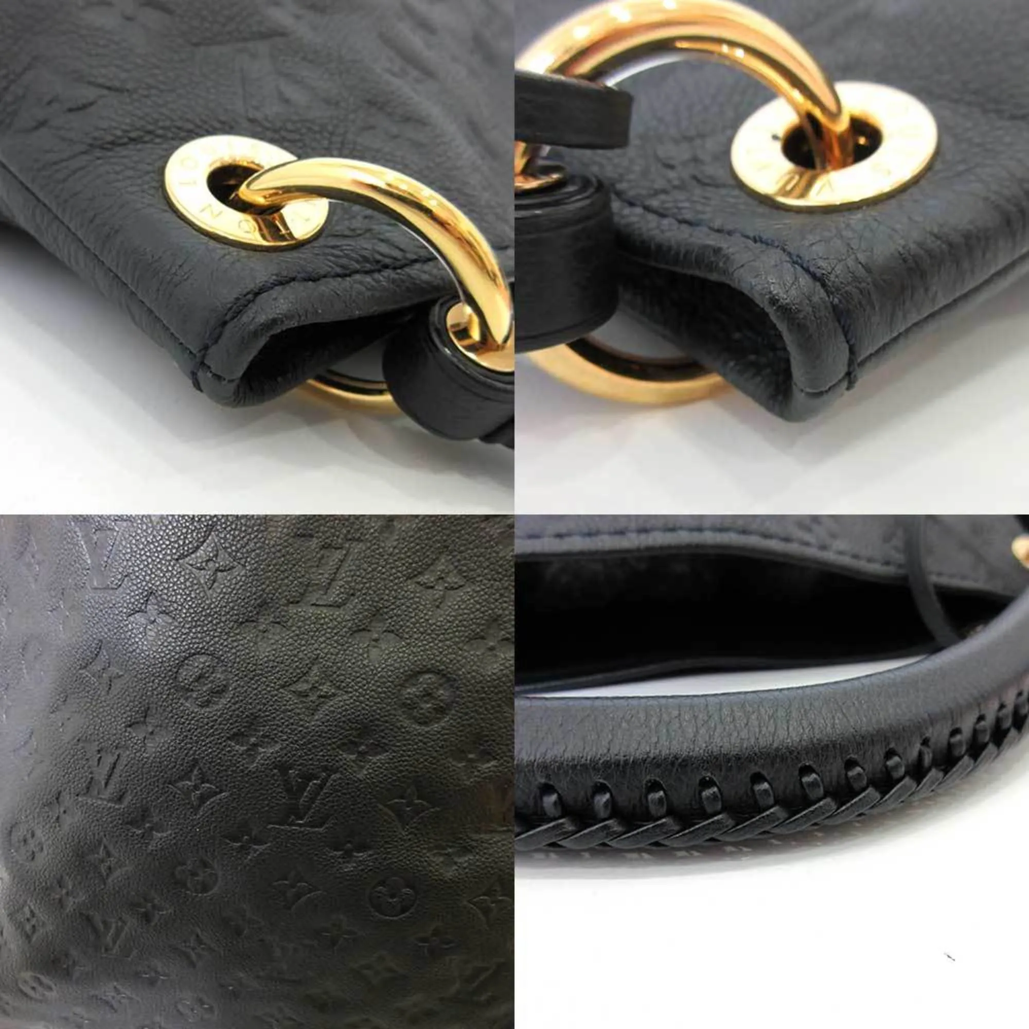 Louis Vuitton Bag Artie MM Amphini Dark Navy One Shoulder Semi-shoulder Women's Monogram Amplant M93448