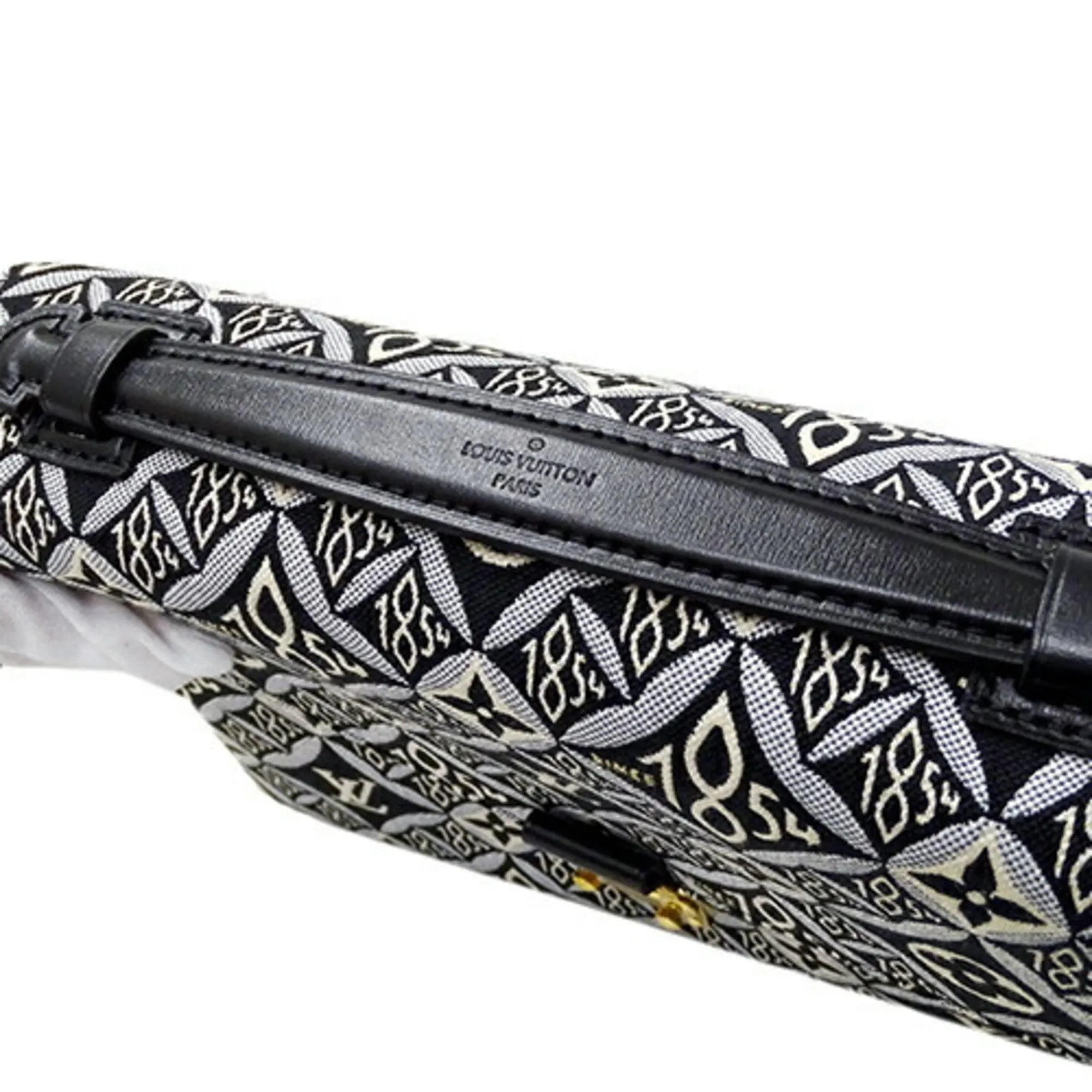 LOUIS VUITTON Bag Monogram Jacquard SINCE 1854 Ladies Handbag Shoulder Pochette Metis MM Gray M57272 2020 Collection