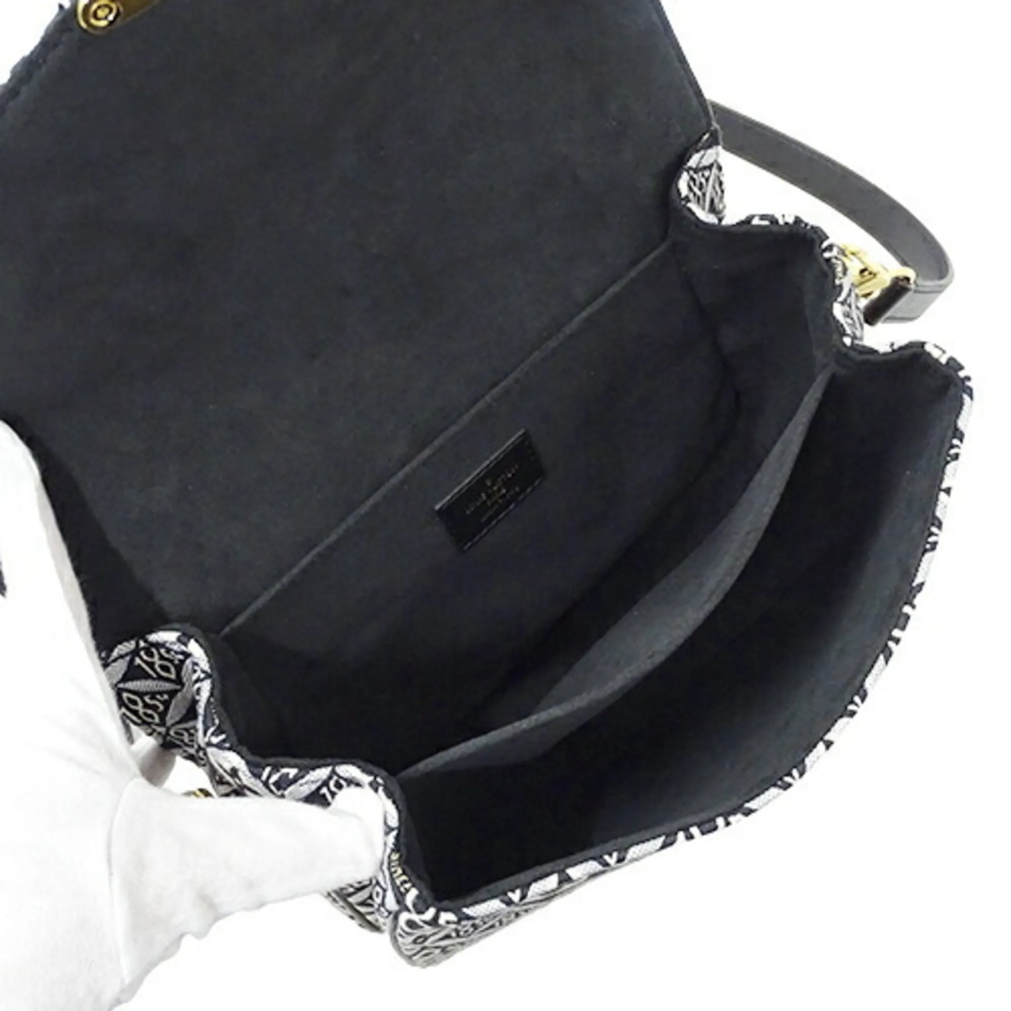 LOUIS VUITTON Bag Monogram Jacquard SINCE 1854 Ladies Handbag Shoulder Pochette Metis MM Gray M57272 2020 Collection