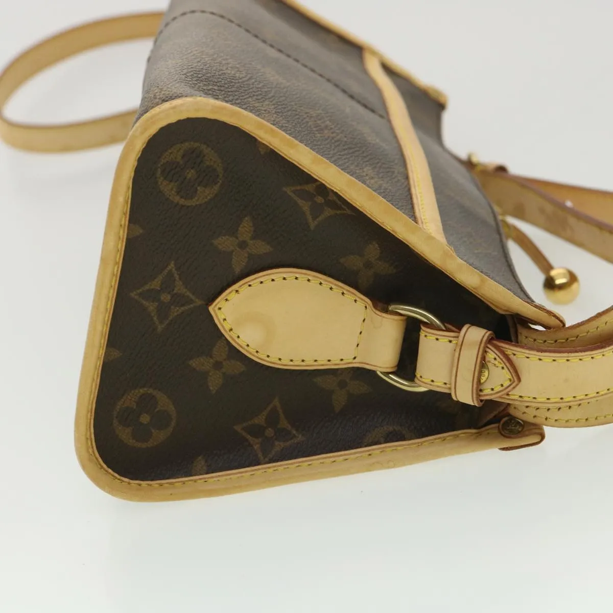 Louis Vuitton Brown Canvas Popincourt shoulder bag