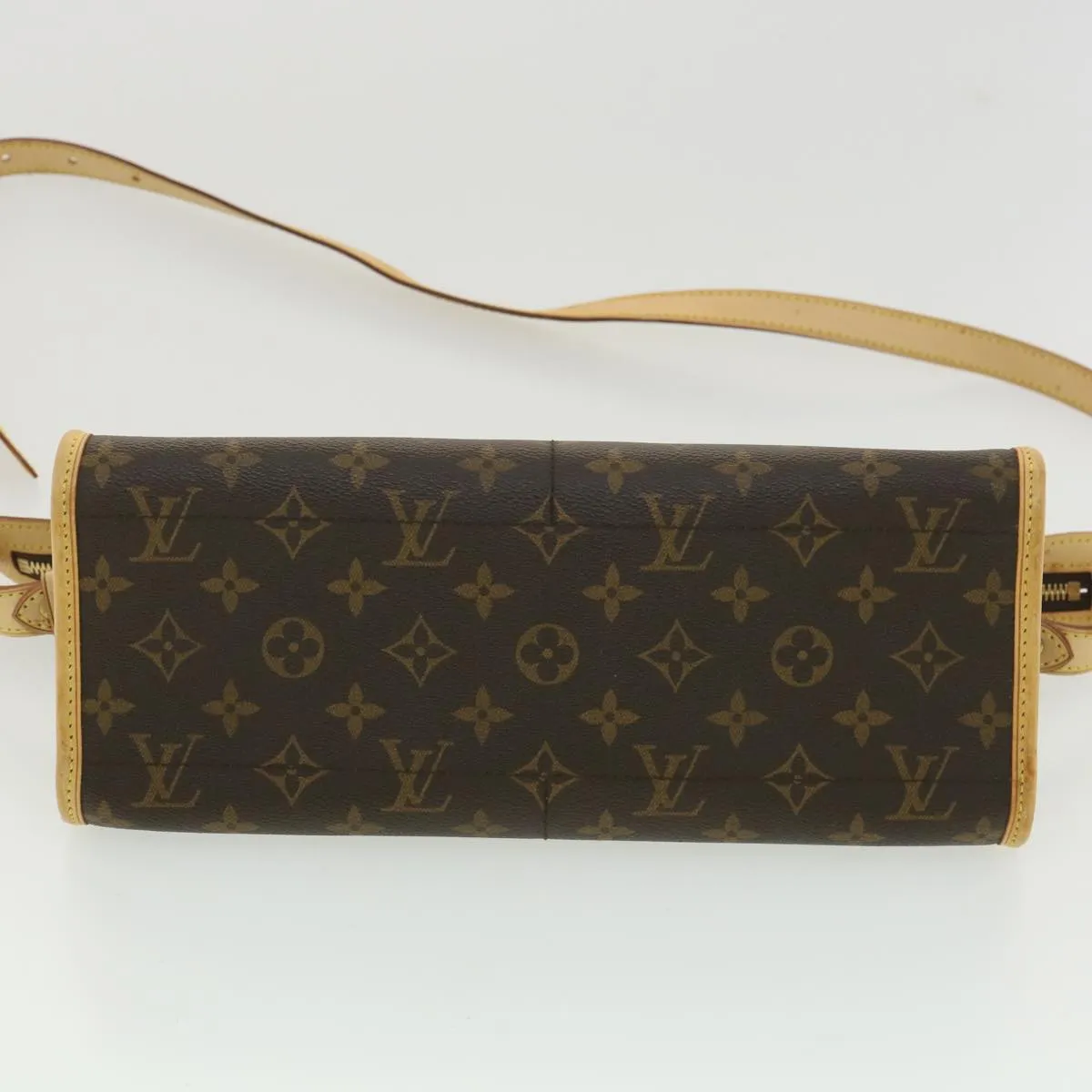 Louis Vuitton Brown Canvas Popincourt shoulder bag