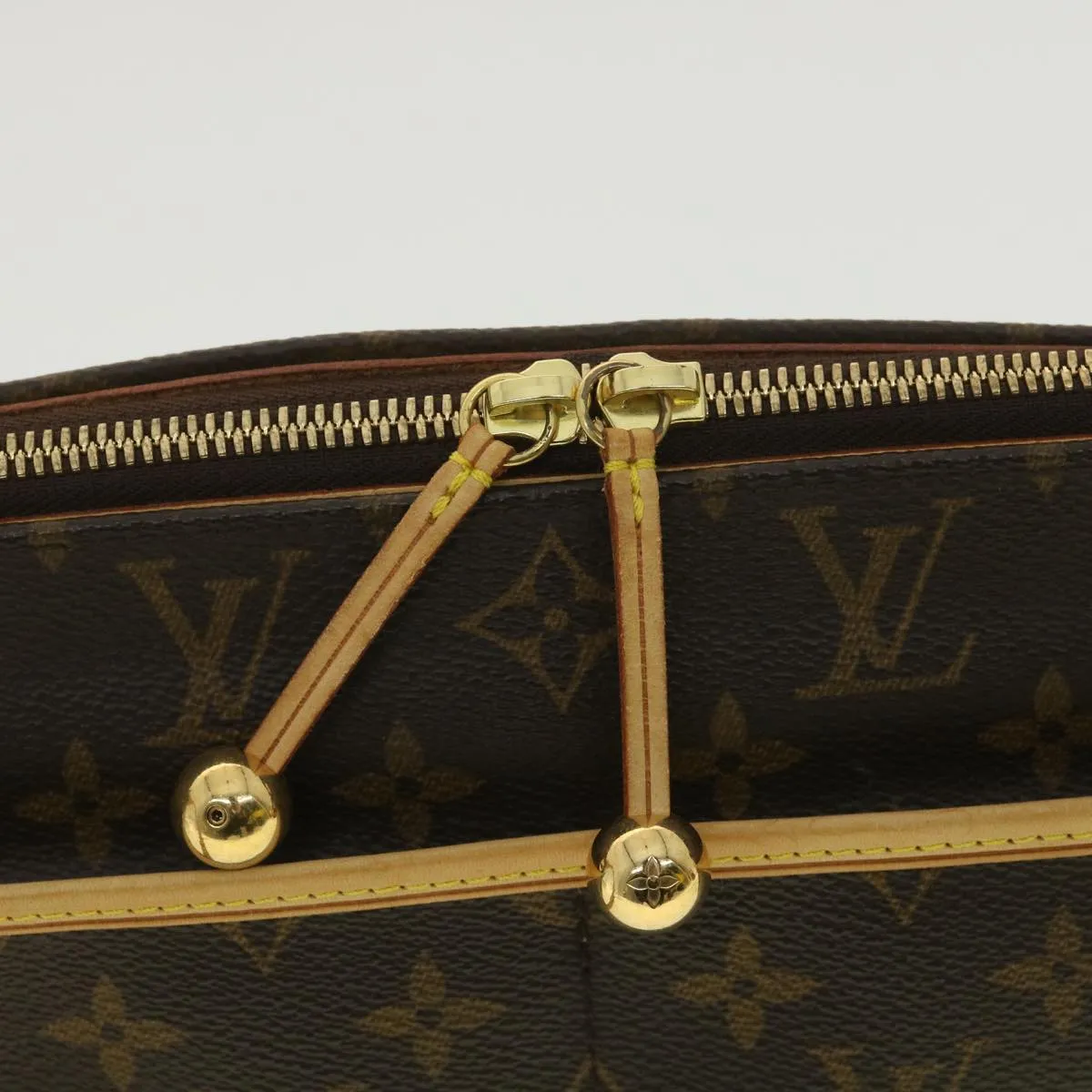 Louis Vuitton Brown Canvas Popincourt shoulder bag