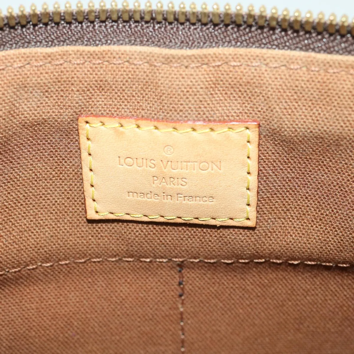 Louis Vuitton Brown Canvas Popincourt shoulder bag