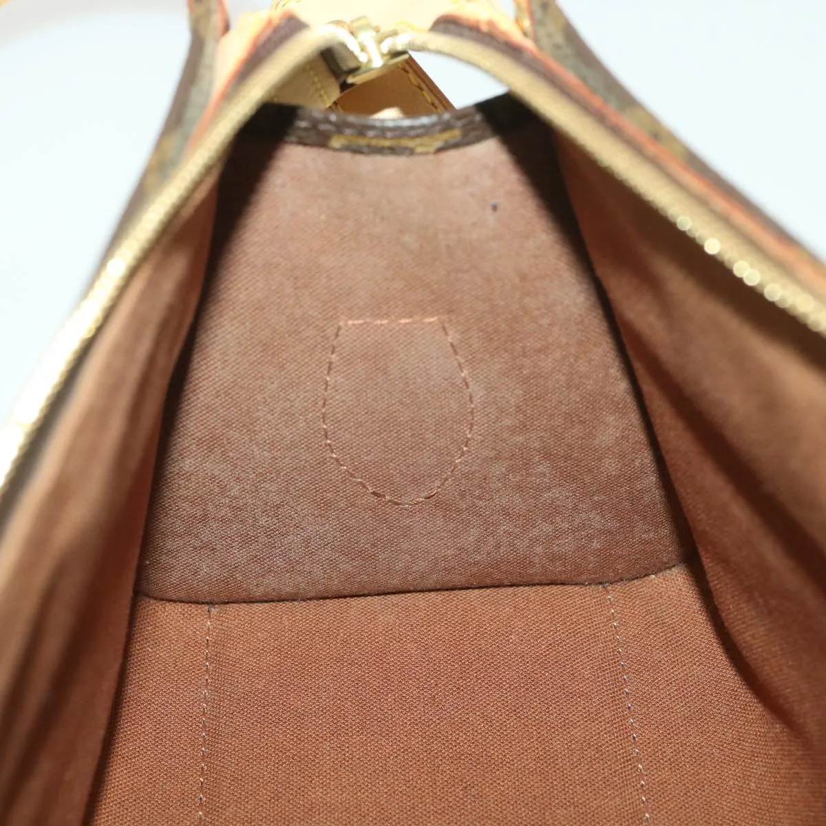 Louis Vuitton Brown Canvas Popincourt shoulder bag
