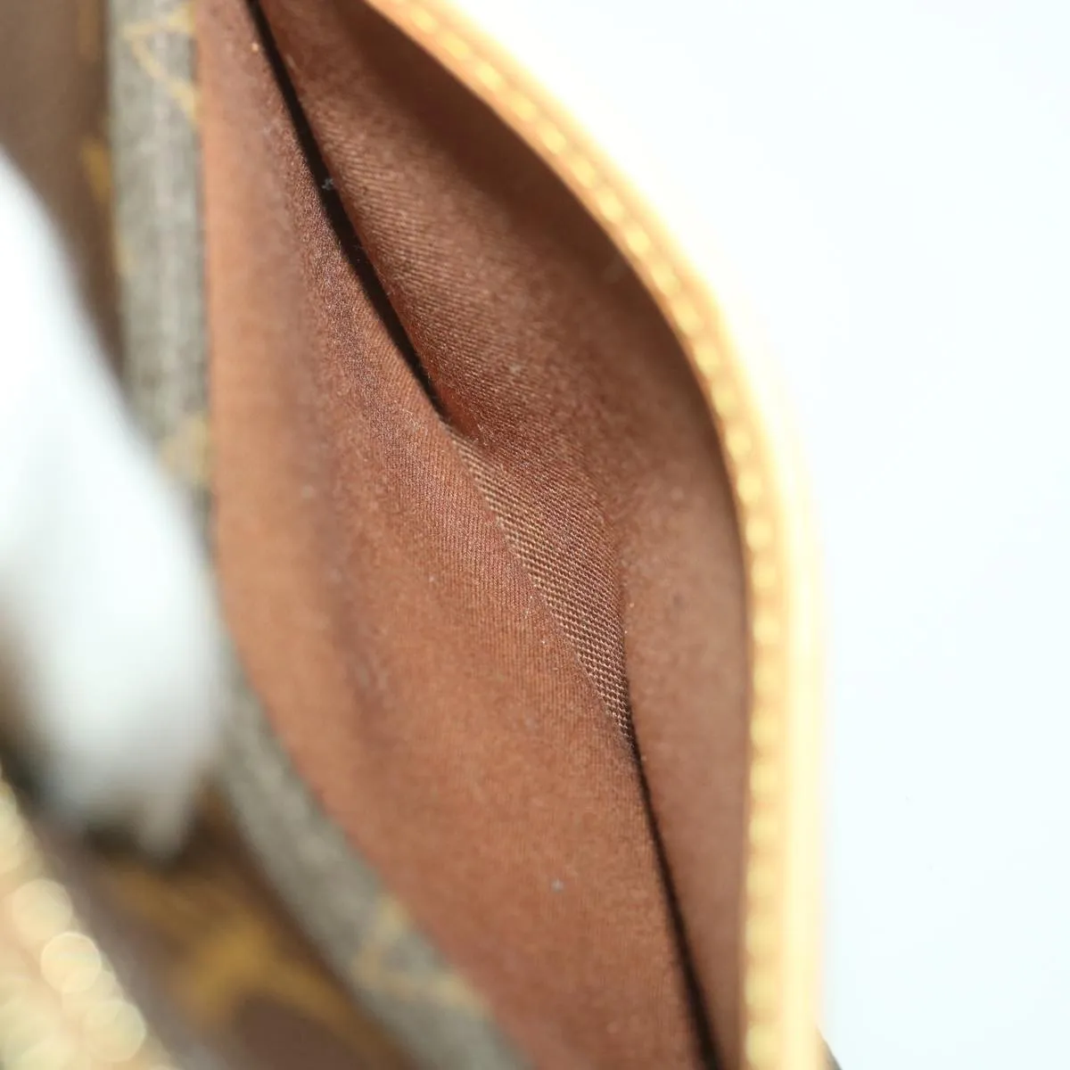 Louis Vuitton Brown Canvas Popincourt shoulder bag