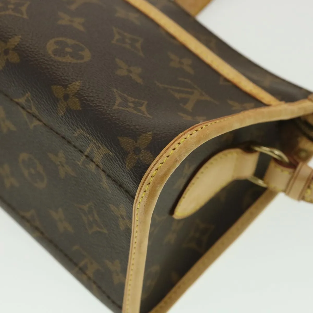 Louis Vuitton Brown Canvas Popincourt shoulder bag