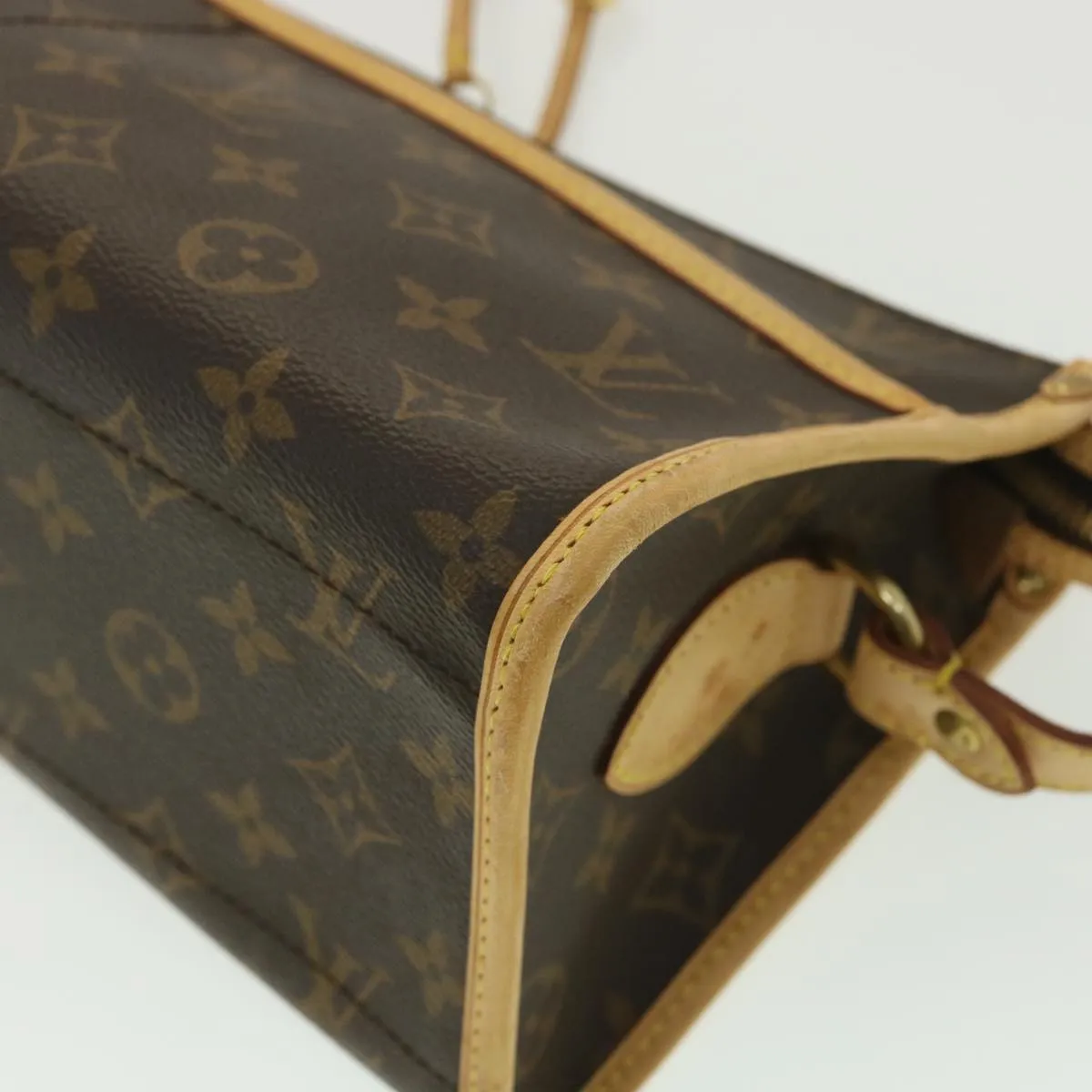 Louis Vuitton Brown Canvas Popincourt shoulder bag