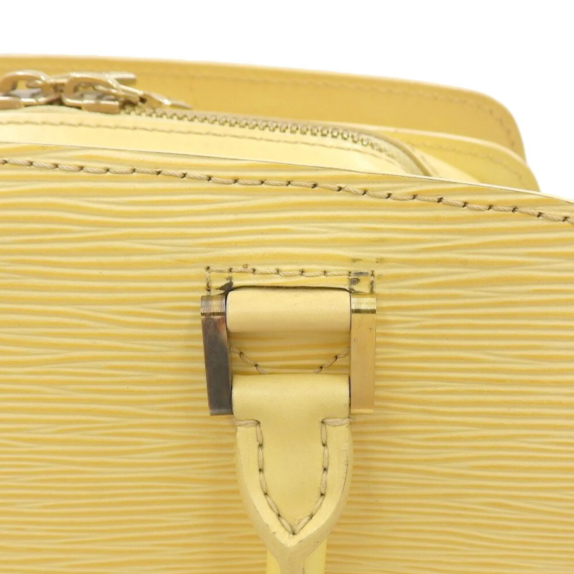 Louis Vuitton Epi Ponneuf Handbag Shoulder Bag Vanilla M5205A