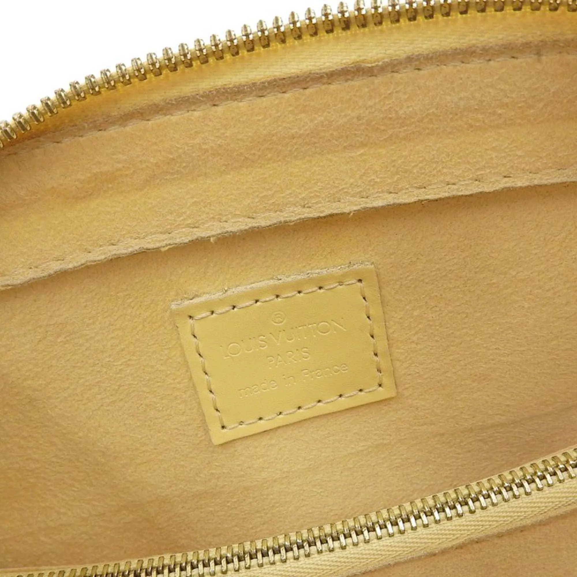 Louis Vuitton Epi Ponneuf Handbag Shoulder Bag Vanilla M5205A