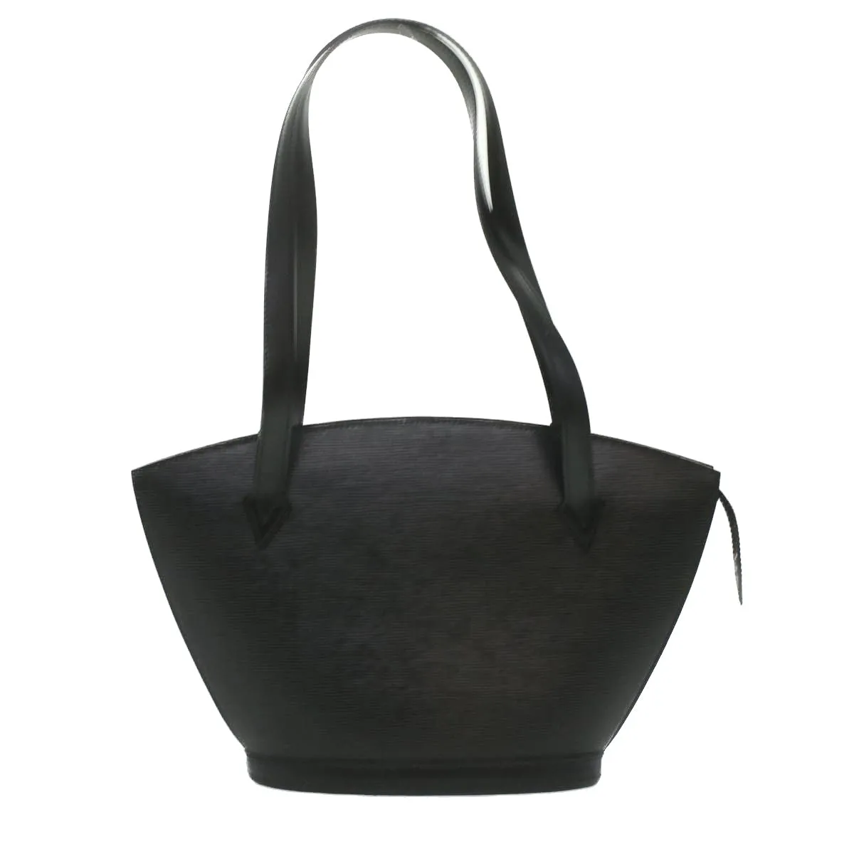 LOUIS VUITTON Epi Saint Jacques Poignees Shoulder Bag Black M52332 LV Auth 36014