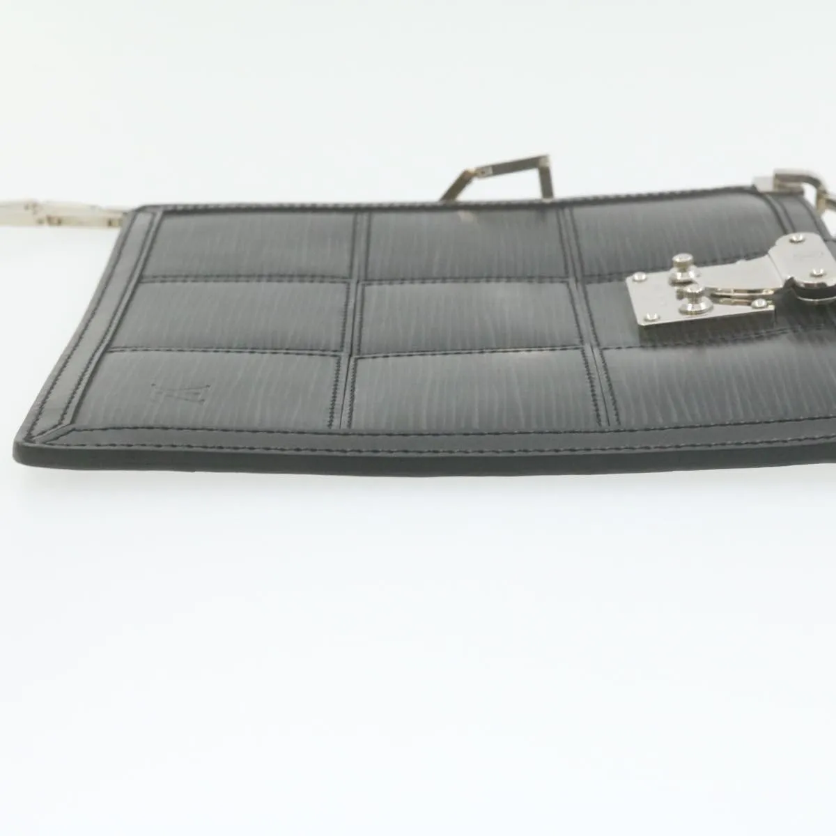 LOUIS VUITTON Epi Stretch Mojito Shoulder Bag Pouch Black M54612 LV Auth 21016