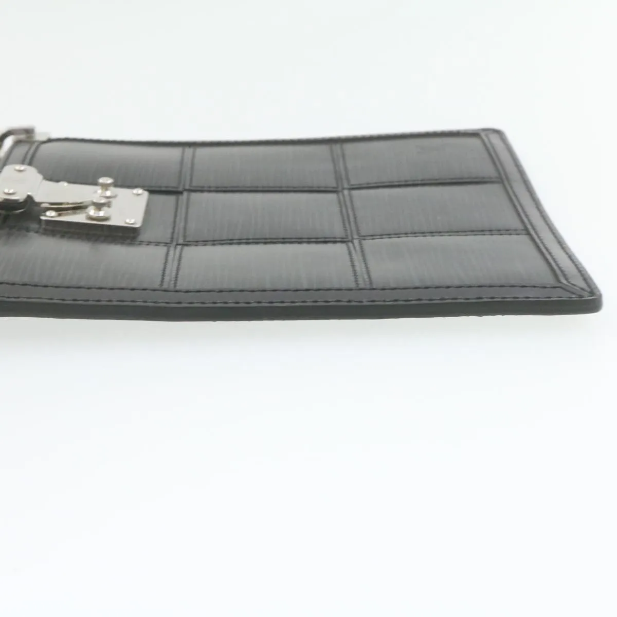 LOUIS VUITTON Epi Stretch Mojito Shoulder Bag Pouch Black M54612 LV Auth 21016