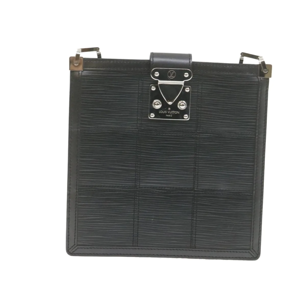 LOUIS VUITTON Epi Stretch Mojito Shoulder Bag Pouch Black M54612 LV Auth 21016