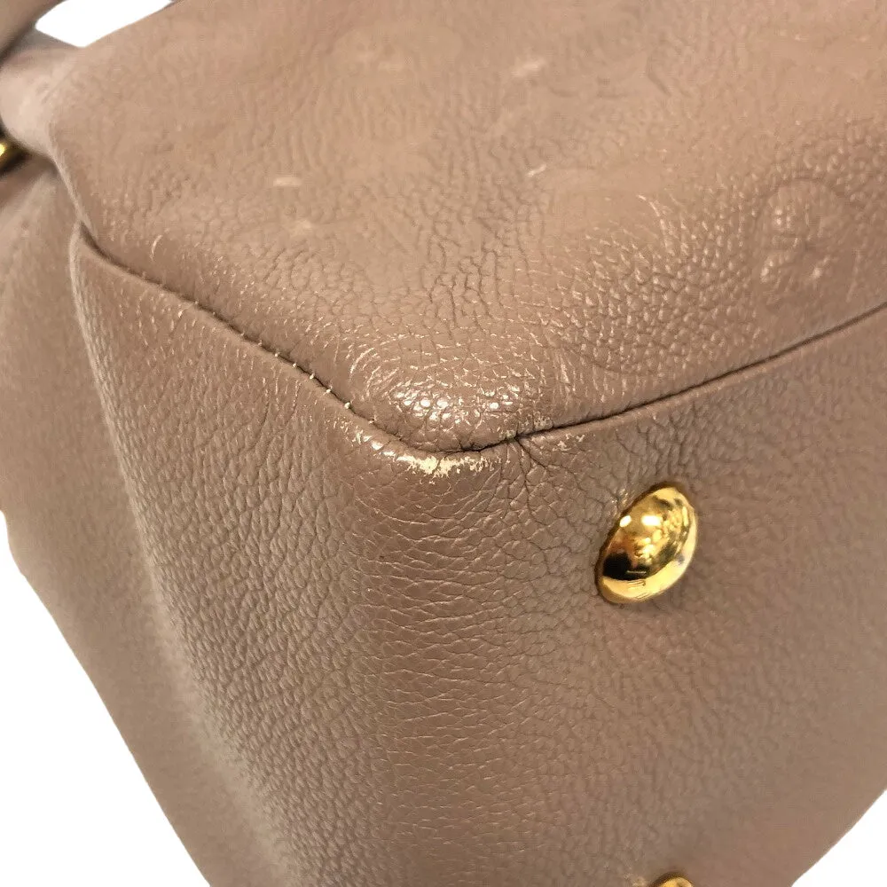 LOUIS VUITTON Handbag M43927 leather beige 2WAYShoulder Bag Ann Platt Ponty PM Women Used
