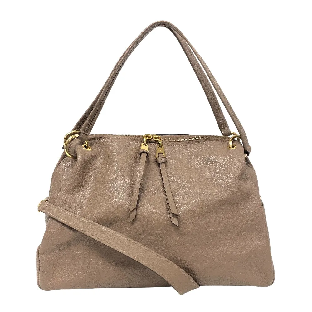 LOUIS VUITTON Handbag M43927 leather beige 2WAYShoulder Bag Ann Platt Ponty PM Women Used