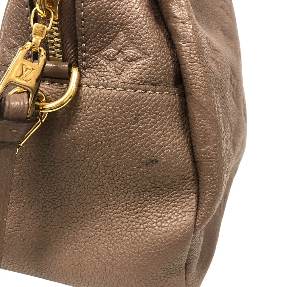 LOUIS VUITTON Handbag M43927 leather beige 2WAYShoulder Bag Ann Platt Ponty PM Women Used