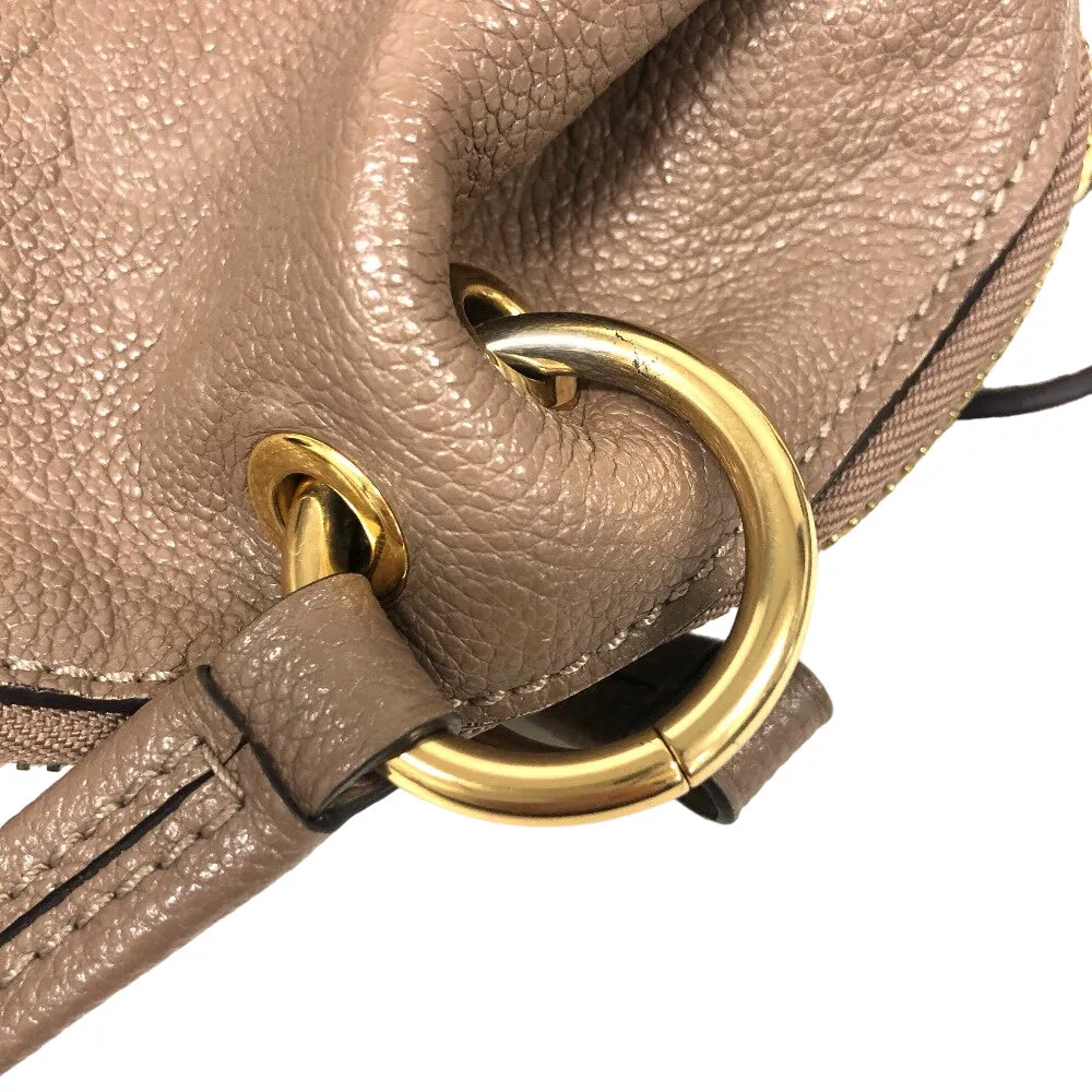 LOUIS VUITTON Handbag M43927 leather beige 2WAYShoulder Bag Ann Platt Ponty PM Women Used