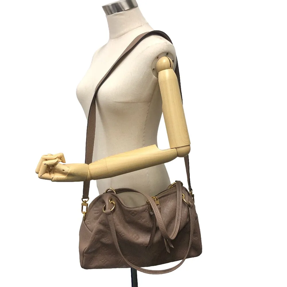 LOUIS VUITTON Handbag M43927 leather beige 2WAYShoulder Bag Ann Platt Ponty PM Women Used