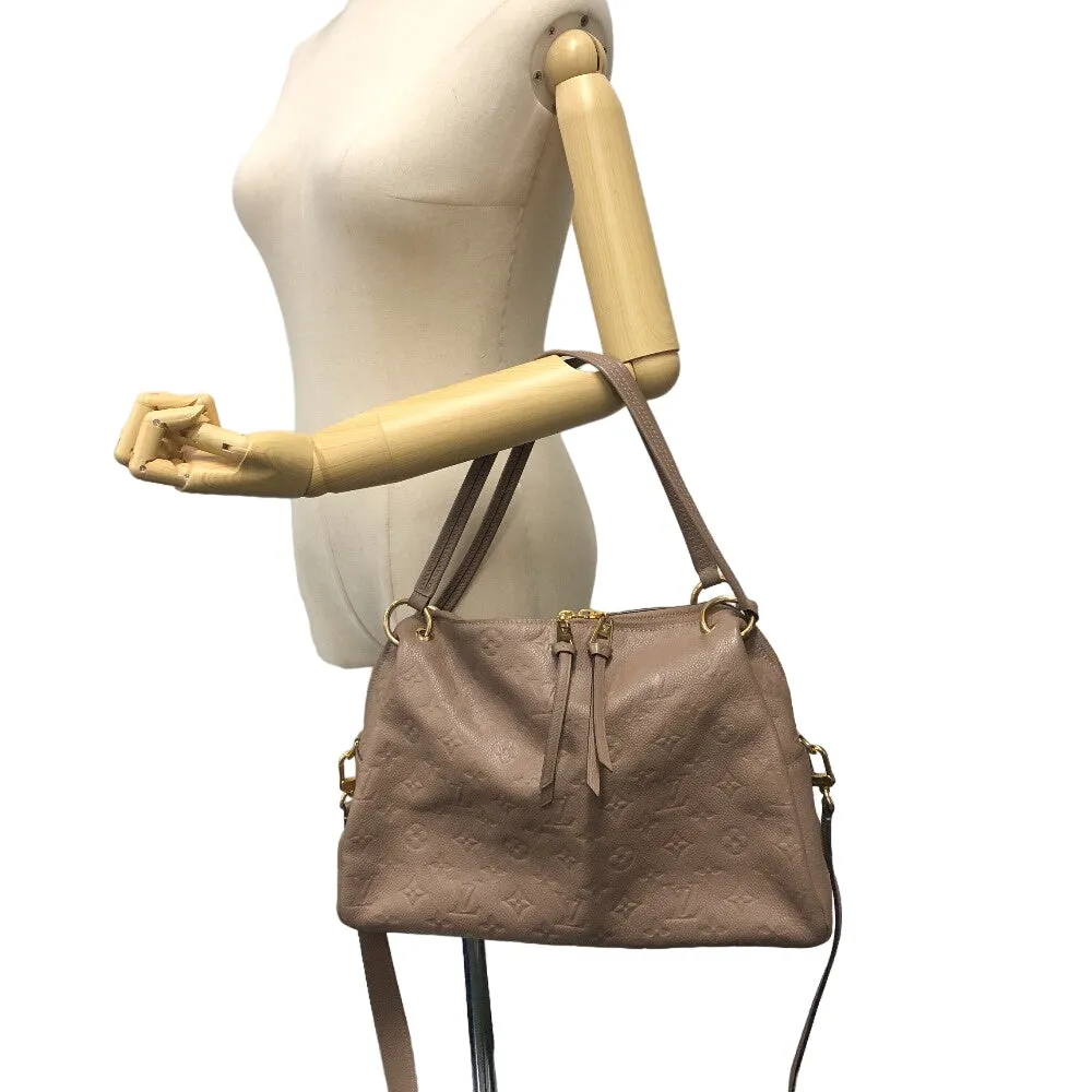 LOUIS VUITTON Handbag M43927 leather beige 2WAYShoulder Bag Ann Platt Ponty PM Women Used
