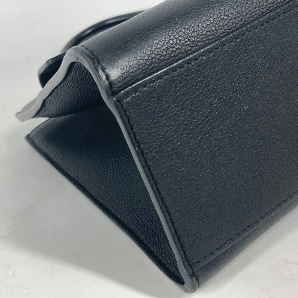 LOUIS VUITTON Handbag M55845 Grain Calfskin Leather black Tote Bag Shoulder Bag Rock Me Tote PM