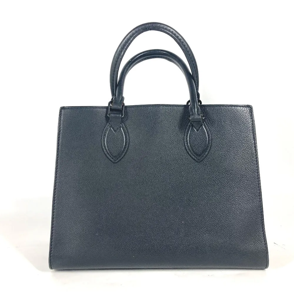LOUIS VUITTON Handbag M55845 Grain Calfskin Leather black Tote Bag Shoulder Bag Rock Me Tote PM