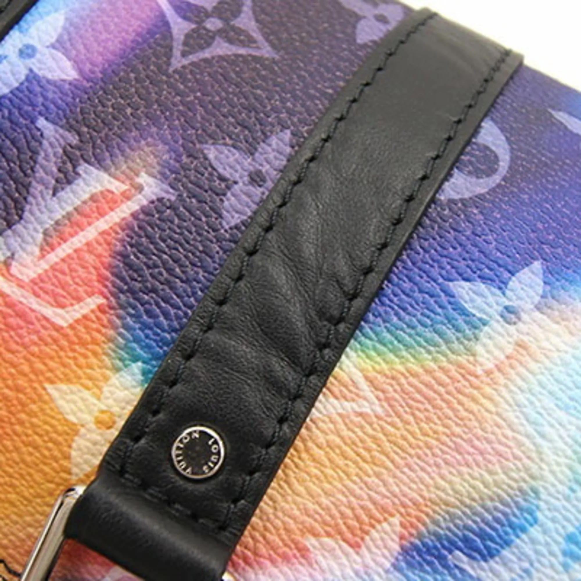 Louis Vuitton Handbag Monogram Sunset Keepall XS M80953 Shoulder Bag Mini Boston Rainbow Small Men's LOUIS VUITON