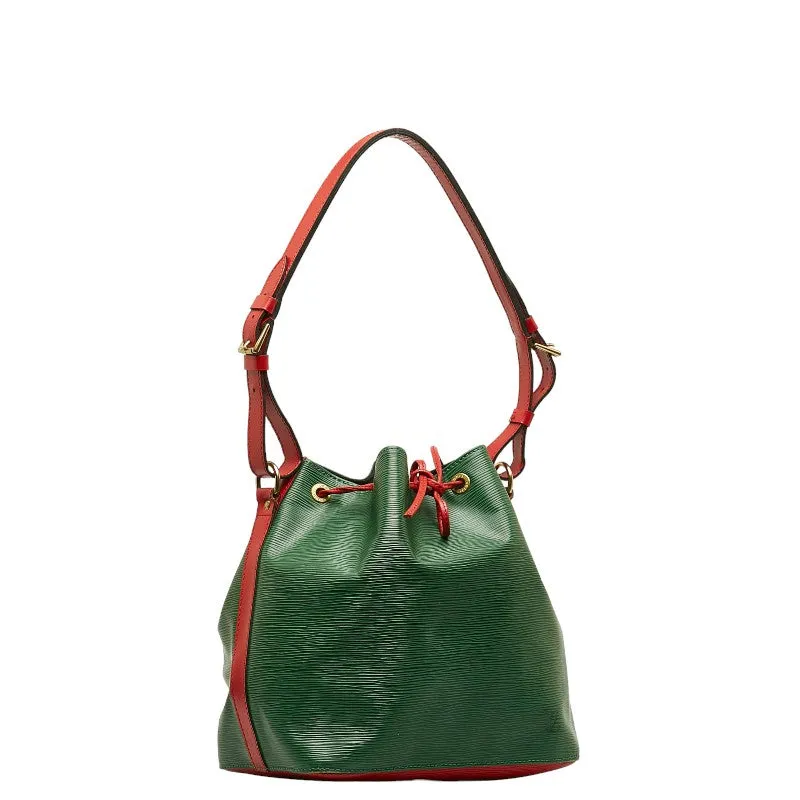 Louis Vuitton Louis Vuitton Epic M44147 Shoulder Bag Leather Borneo Green Castilian Red