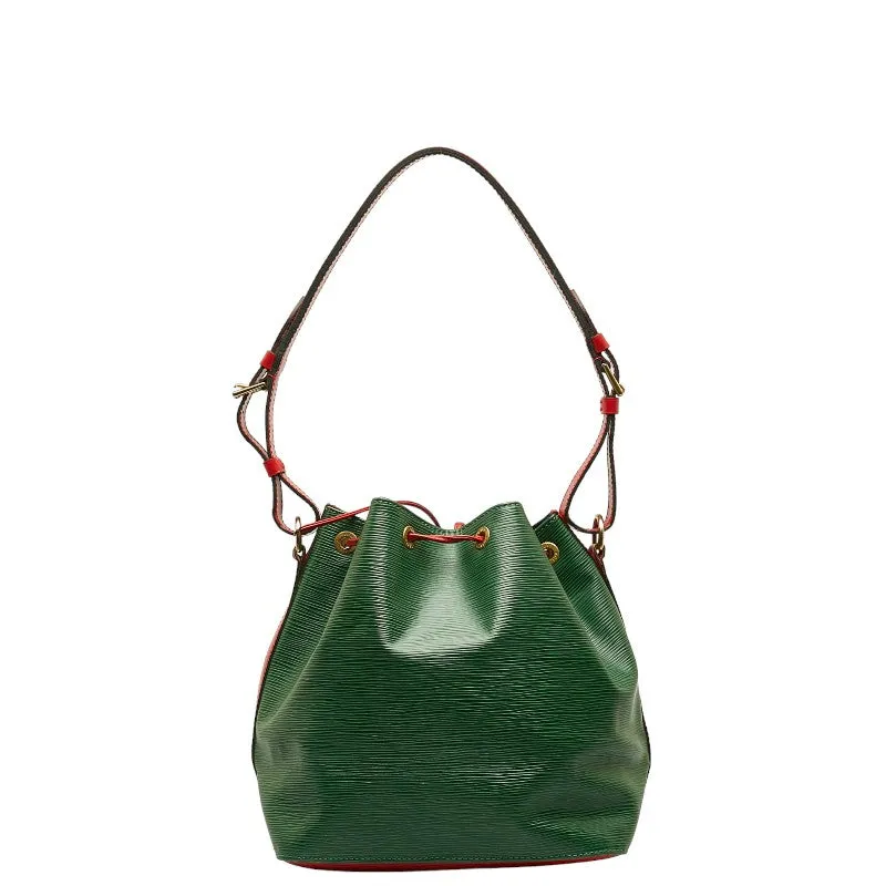 Louis Vuitton Louis Vuitton Epic M44147 Shoulder Bag Leather Borneo Green Castilian Red