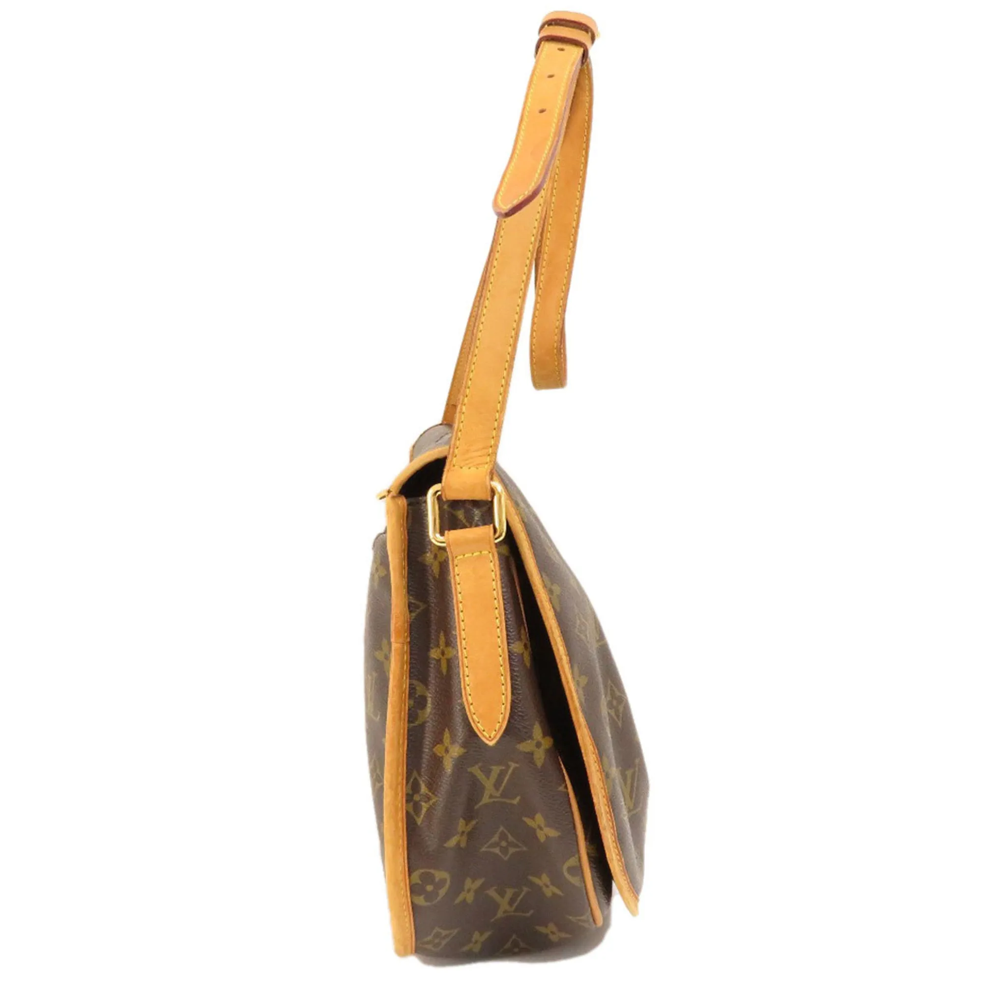 LOUIS VUITTON M40473 Menilmontane MM Monogram Shoulder Bag Canvas Women's