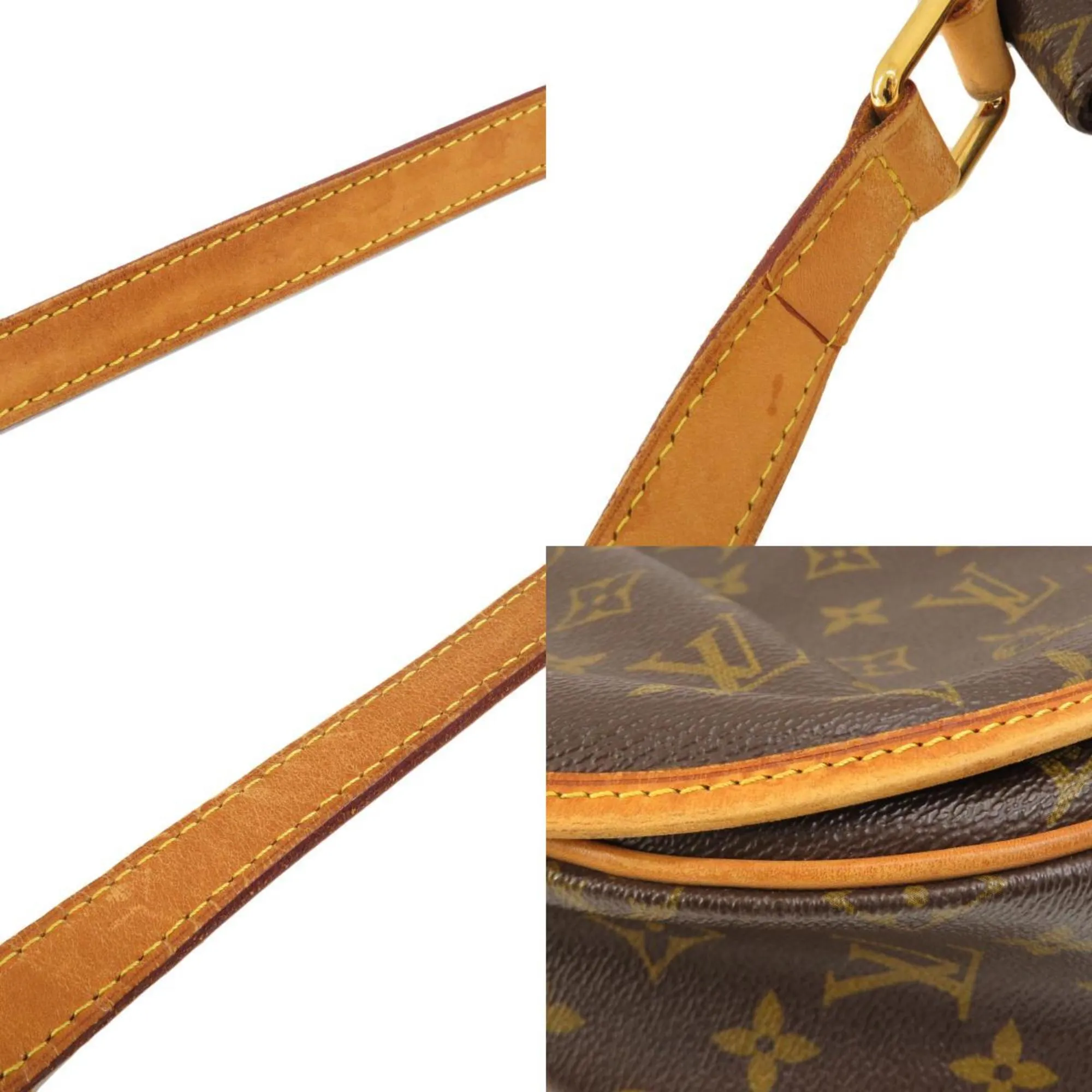 LOUIS VUITTON M40473 Menilmontane MM Monogram Shoulder Bag Canvas Women's