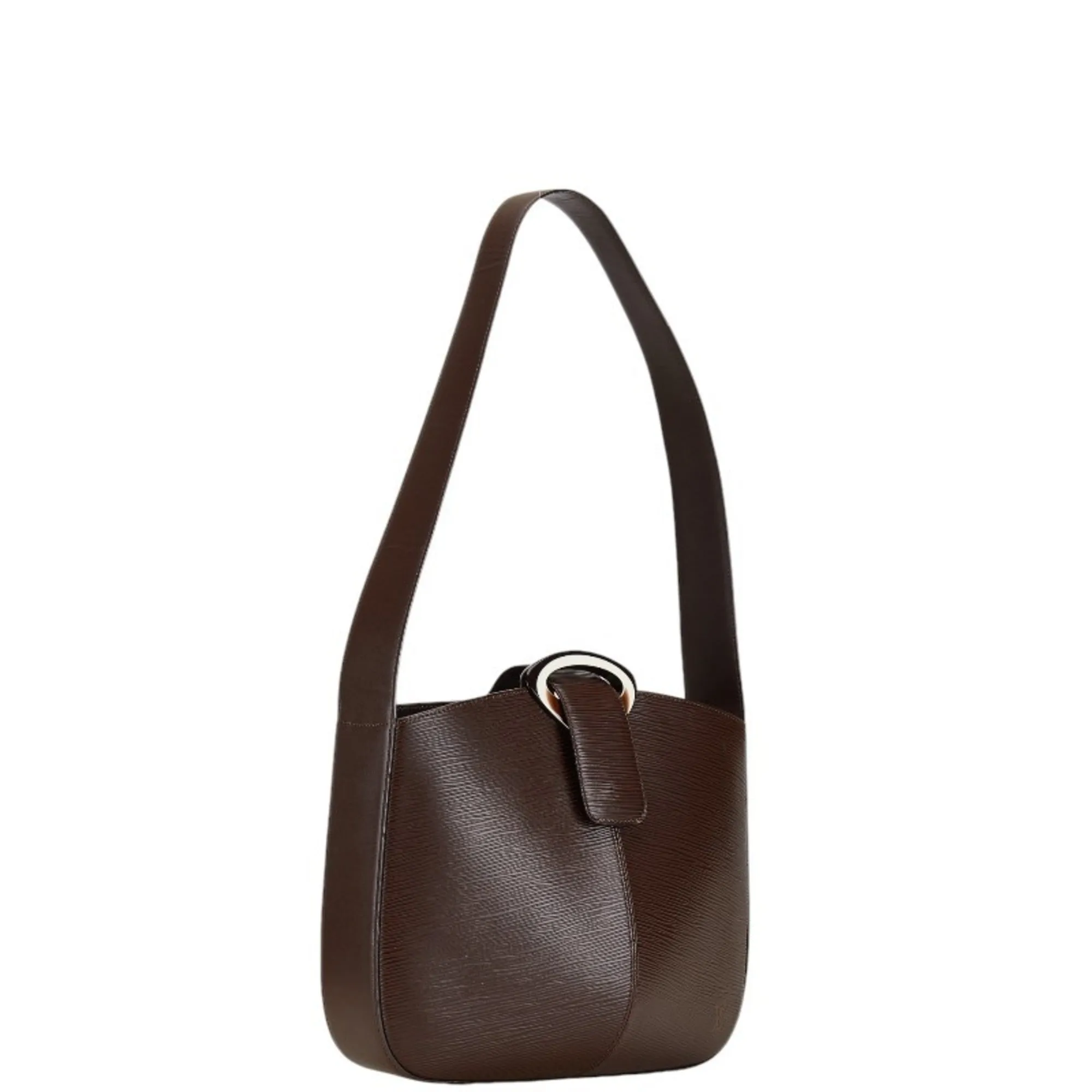 Louis Vuitton  Moka Leather Shoulder Bag