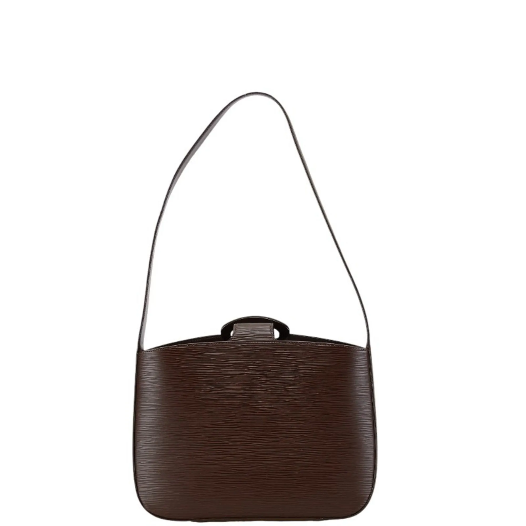 Louis Vuitton  Moka Leather Shoulder Bag