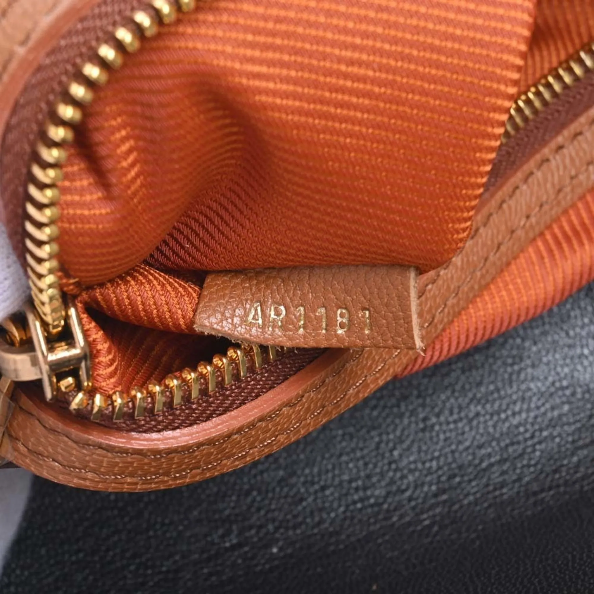 LOUIS VUITTON Monogram Blox Pochette Shoulder Bag M40506 Brown/Black/Blue Women's