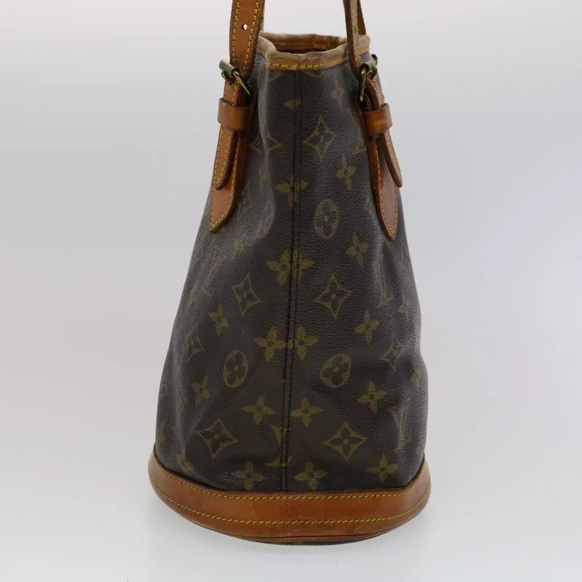 LOUIS VUITTON Monogram Bucket PM Shoulder Bag M42238 LV Auth am2619g