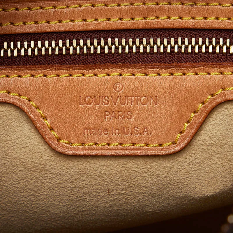Louis Vuitton Monogram Loo MM Shoulder Bag M51146 Brown PVC Leather  Louis Vuitton