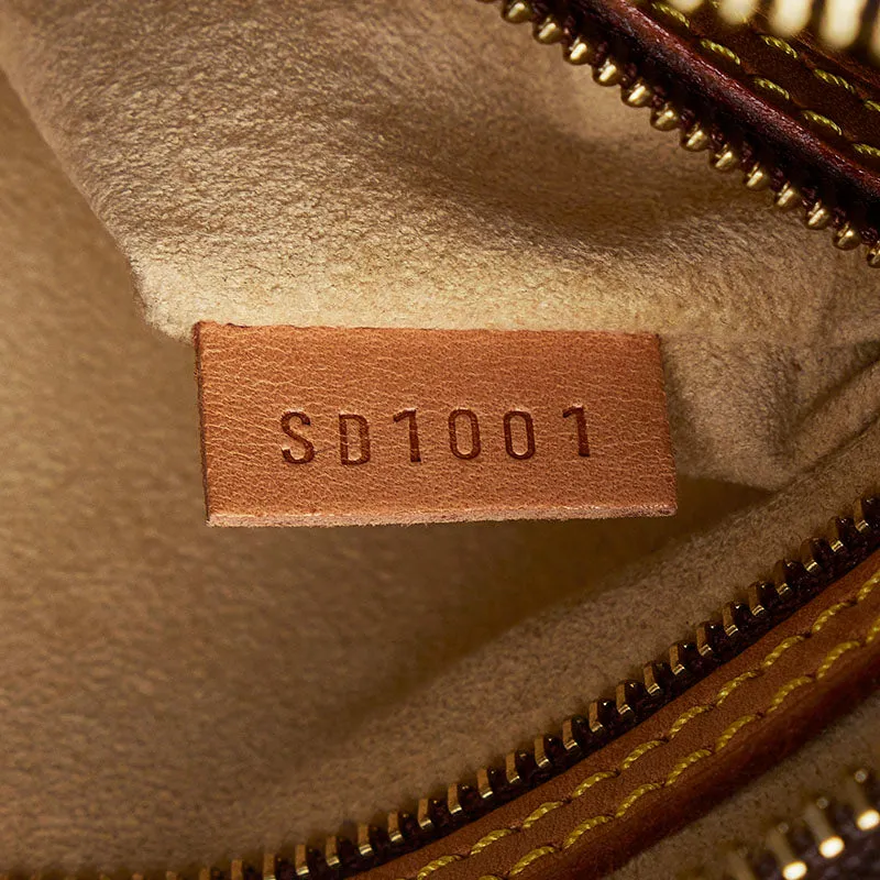 Louis Vuitton Monogram Loo MM Shoulder Bag M51146 Brown PVC Leather  Louis Vuitton