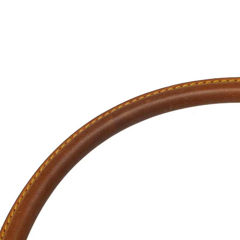 Louis Vuitton Monogram Looping MM Shoulder Bag M51146 Brown PVC Leather Lady Louis Vuitton