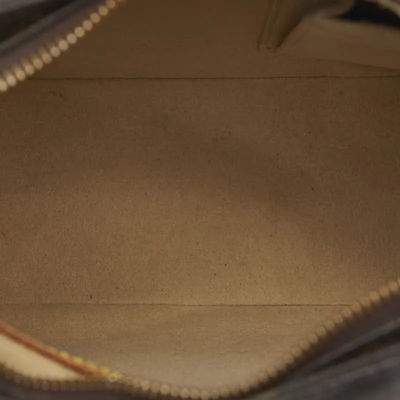 Louis Vuitton Monogram Looping MM Shoulder Bag M51146 Brown PVC Leather Lady Louis Vuitton
