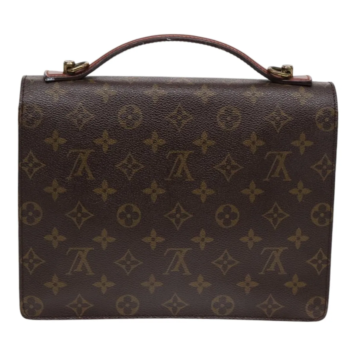 LOUIS VUITTON Monogram Monceau 26 Shoulder Bag M51187 LV Auth 86623