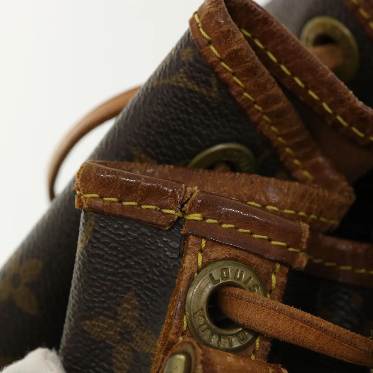 Louis Vuitton Monogram Noe Shoulder Bag M42224 LV  32314