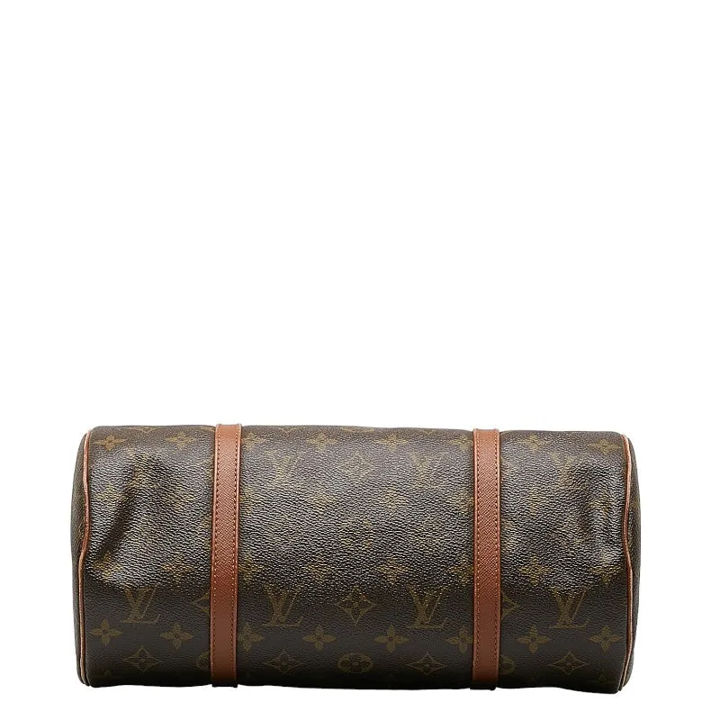 Louis Vuitton Monogram Papillon 30 Shoulder Bag M51365 Brown PVC Leather  Louis Vuitton