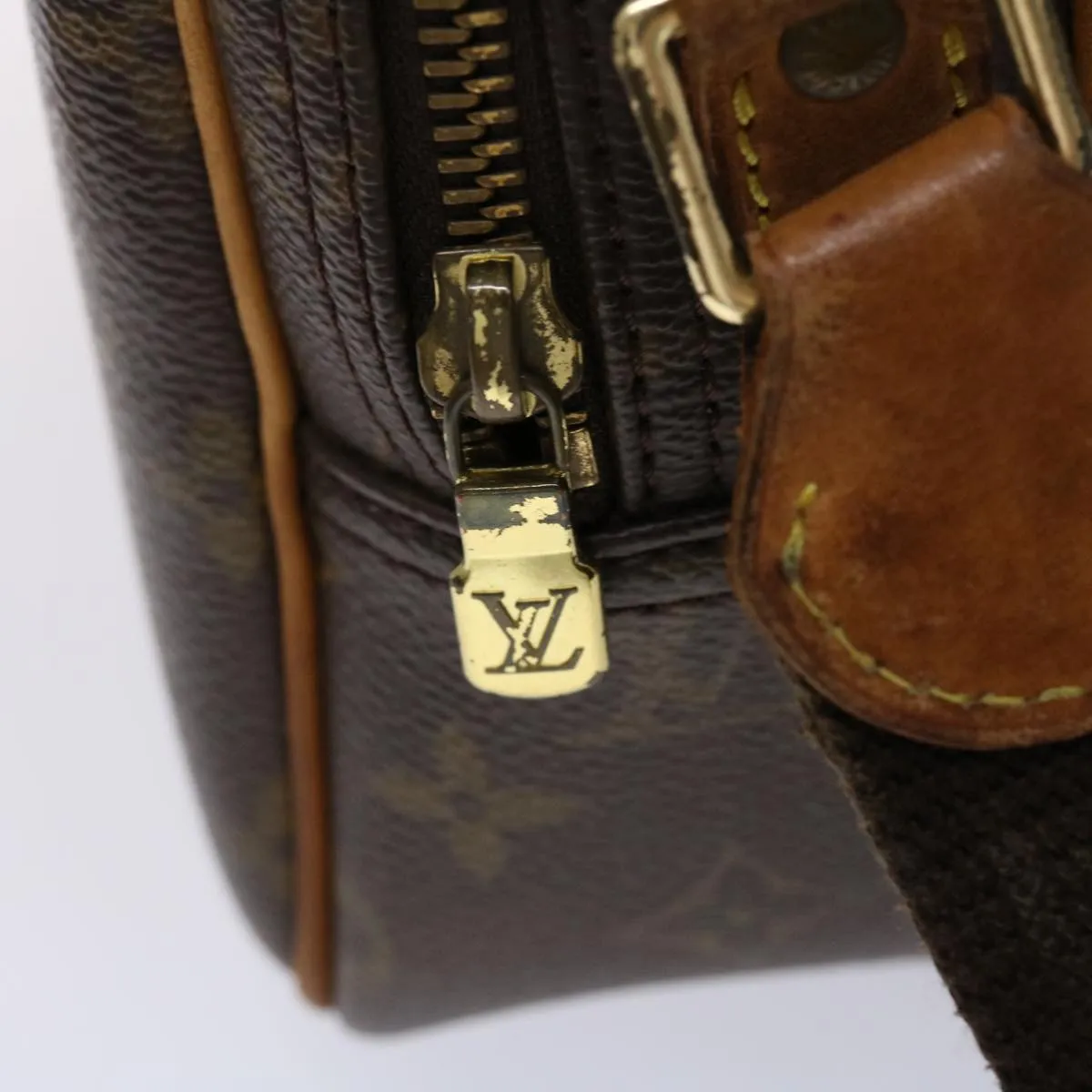 Louis Vuitton Monogram Reporter PM Shoulder Bag M45254 LV Auth 45650