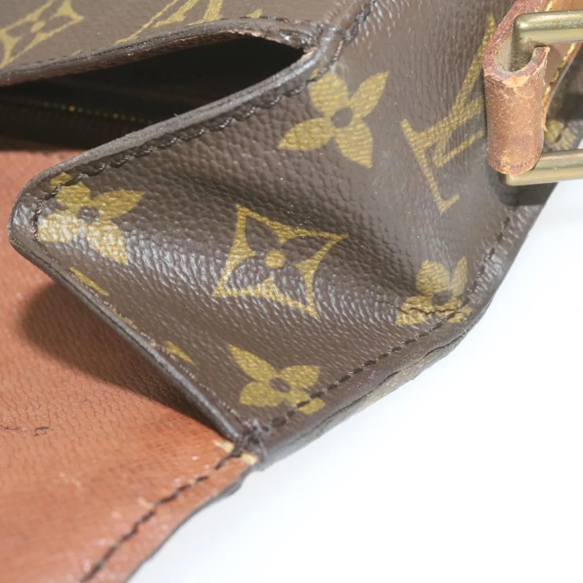 LOUIS VUITTON Monogram Saint Cloud GM Shoulder Bag M51242 LV Auth am940g