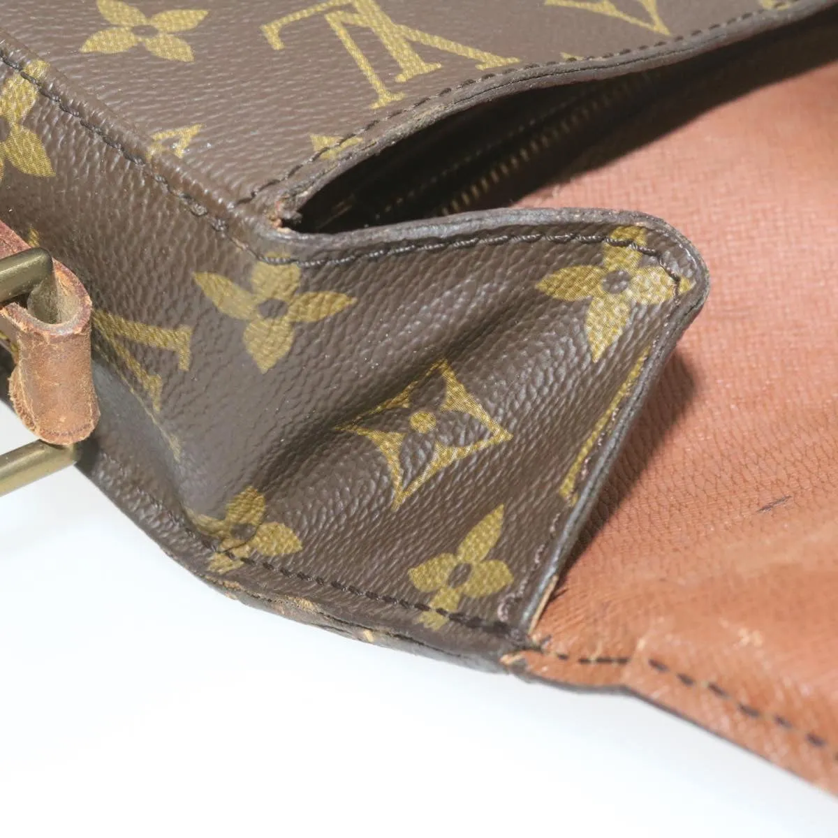 LOUIS VUITTON Monogram Saint Cloud GM Shoulder Bag M51242 LV Auth am940g