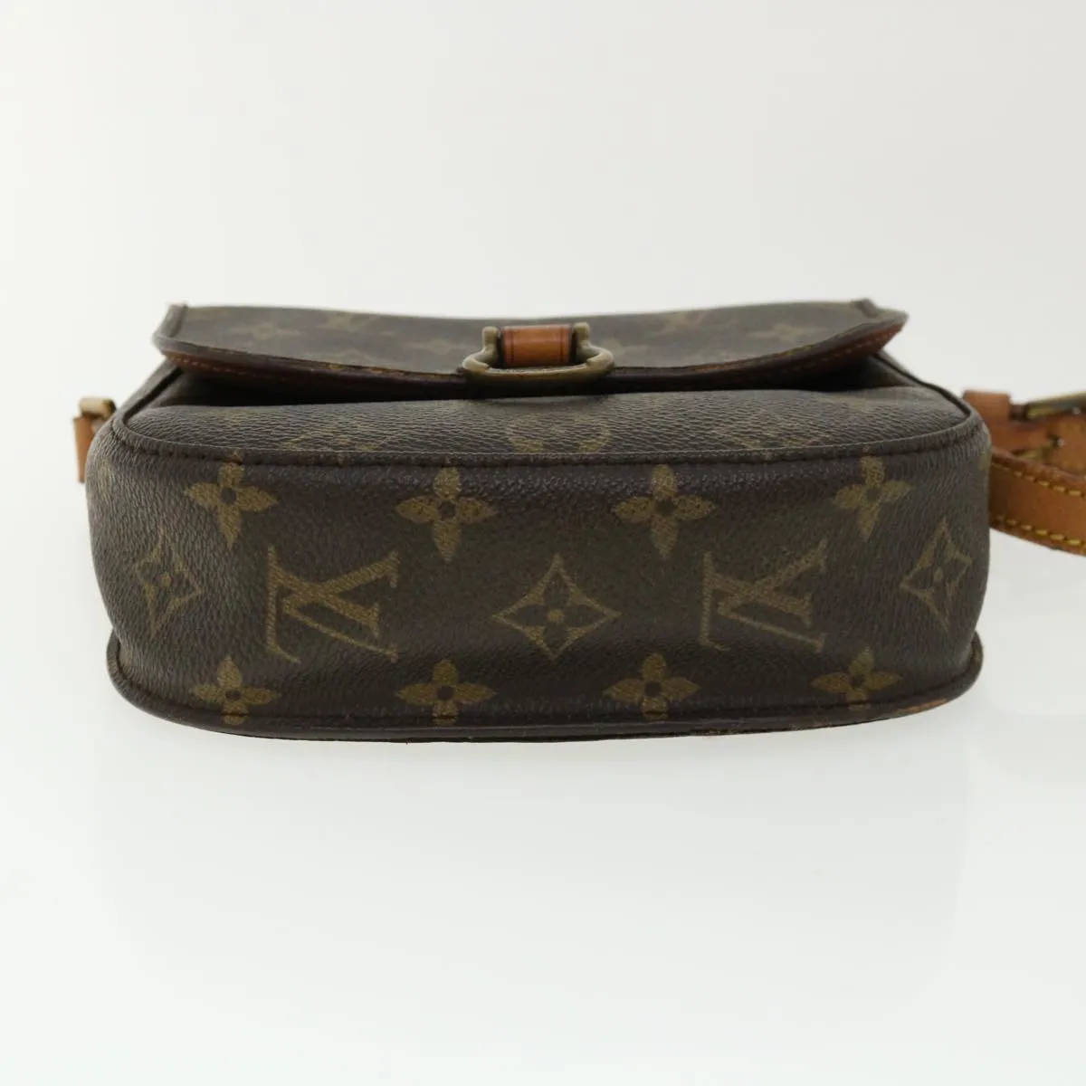 LOUIS VUITTON Monogram Saint Cloud PM Shoulder Bag M51244 LV Auth 33465