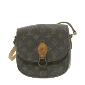 LOUIS VUITTON Monogram Saint Cloud PM Shoulder Bag M51244 LV Auth am753g