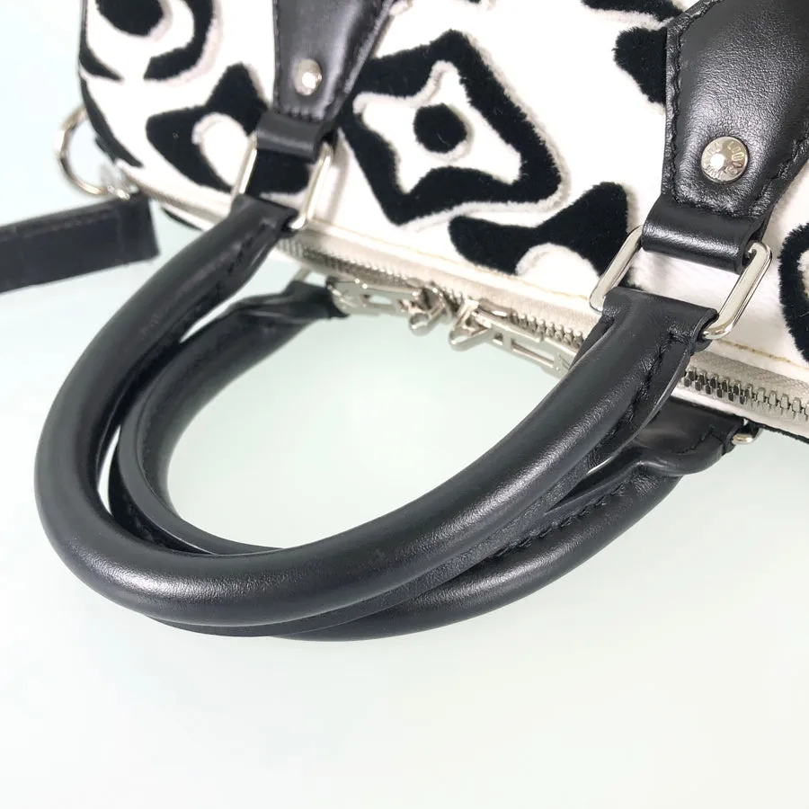 LOUIS VUITTON Monogram Tufted Speedy Bandouliere 25 LV ?? UF Urs Fisher Collaboration 2WAY Shoulder Handbag