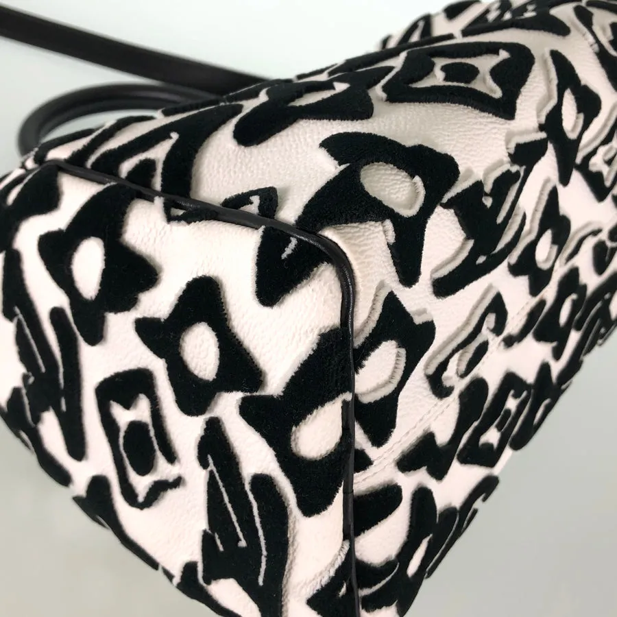 LOUIS VUITTON Monogram Tufted Speedy Bandouliere 25 LV ?? UF Urs Fisher Collaboration 2WAY Shoulder Handbag